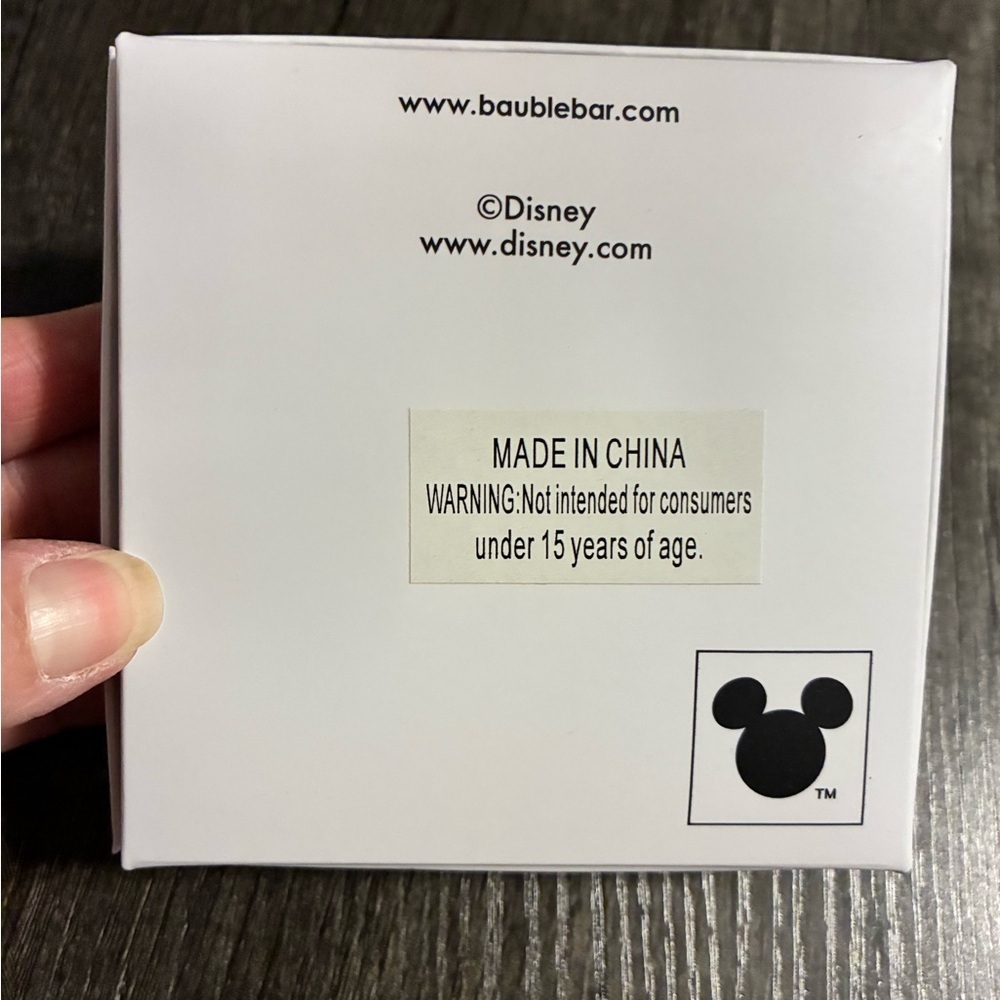 BaubleBar Disney Blue Backpack Mickey Mouse ears earrings - Picture 5 of 5